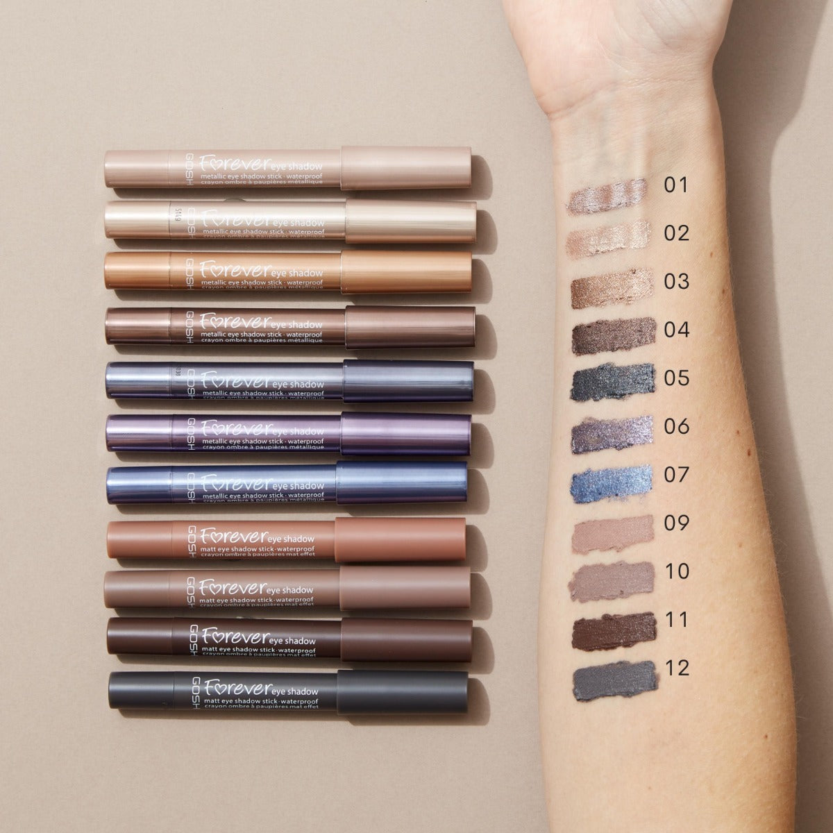Forever Eye Shadow - 10 Twisted Brown