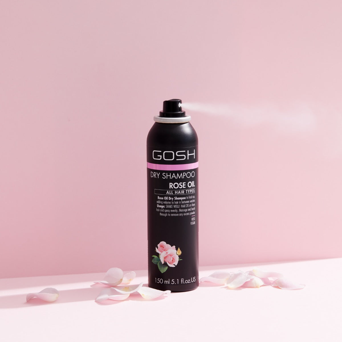 Dry Shampoo Spray - Rose Oil