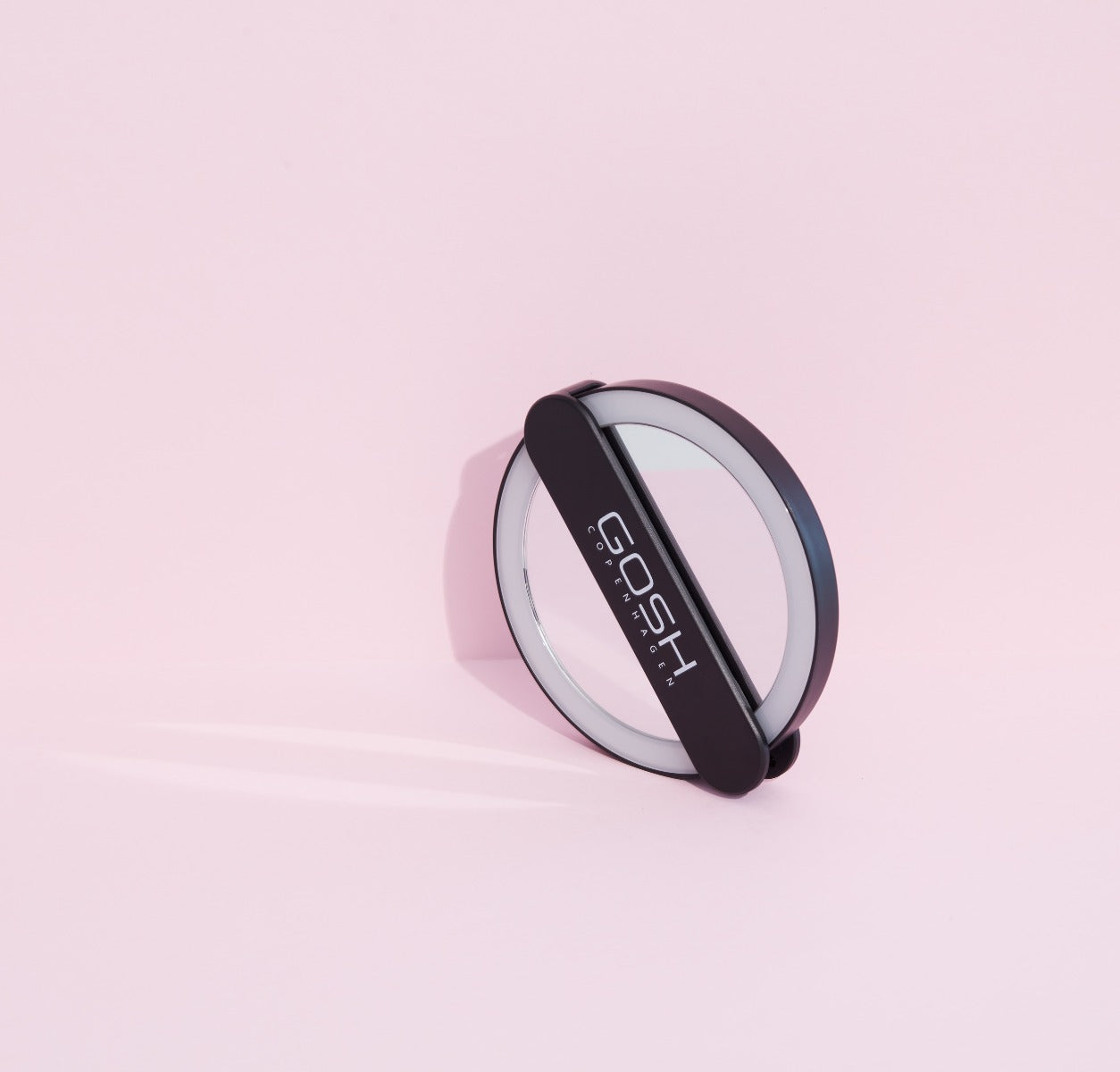 Mirror with ring light
