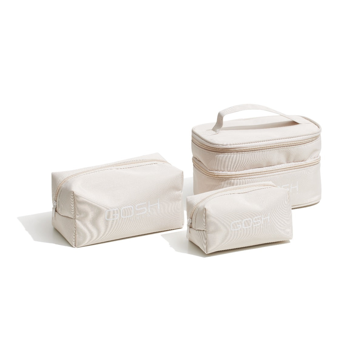 Beige Beauty Bag - Small